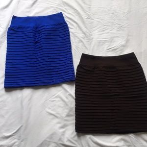 High waisted skirt